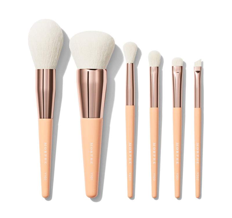 Aurascape 6-Piece Face & Eye Travel Brush Set - Image 3