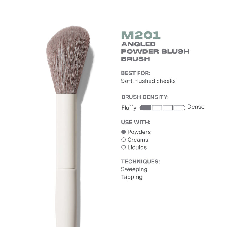 M201 Angled Powder Blush Brush - Image 3