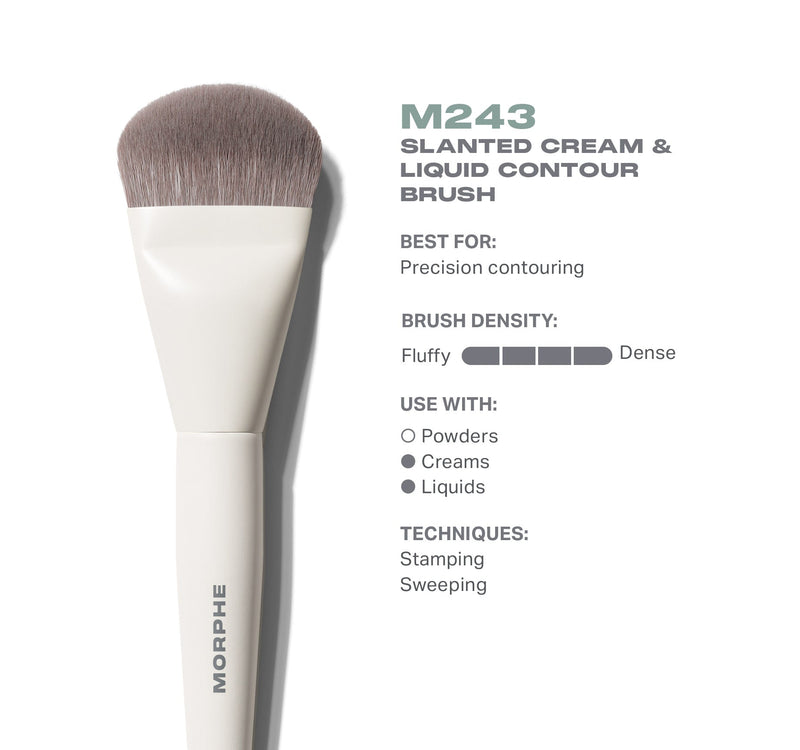 M243 Slanted Cream & Liquid Contour Brush - Image 3