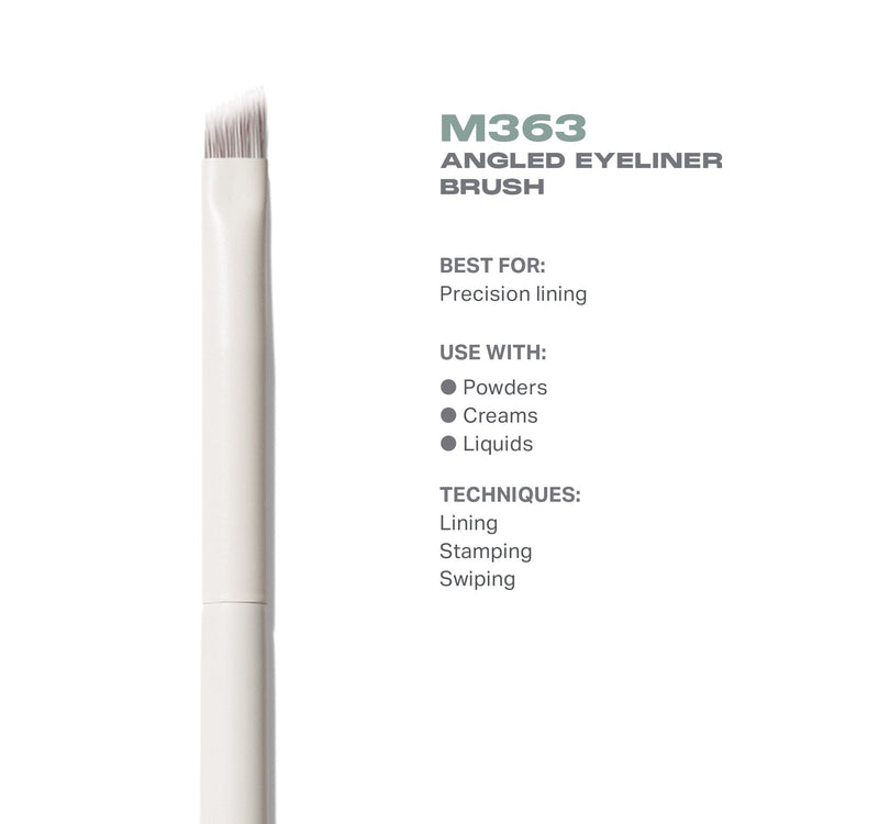 M363 Angled Eyeliner Brush - Image 3