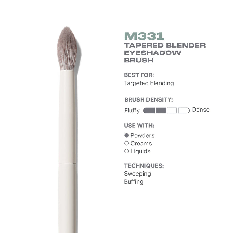 M331 Tapered Blender Eyeshadow Brush - Image 3