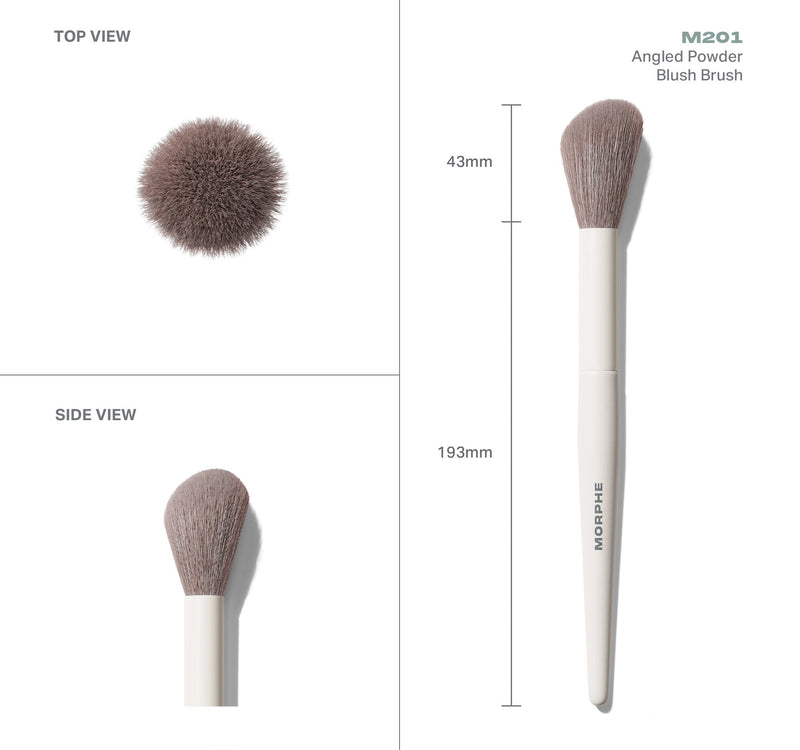 M201 Angled Powder Blush Brush - Image 4