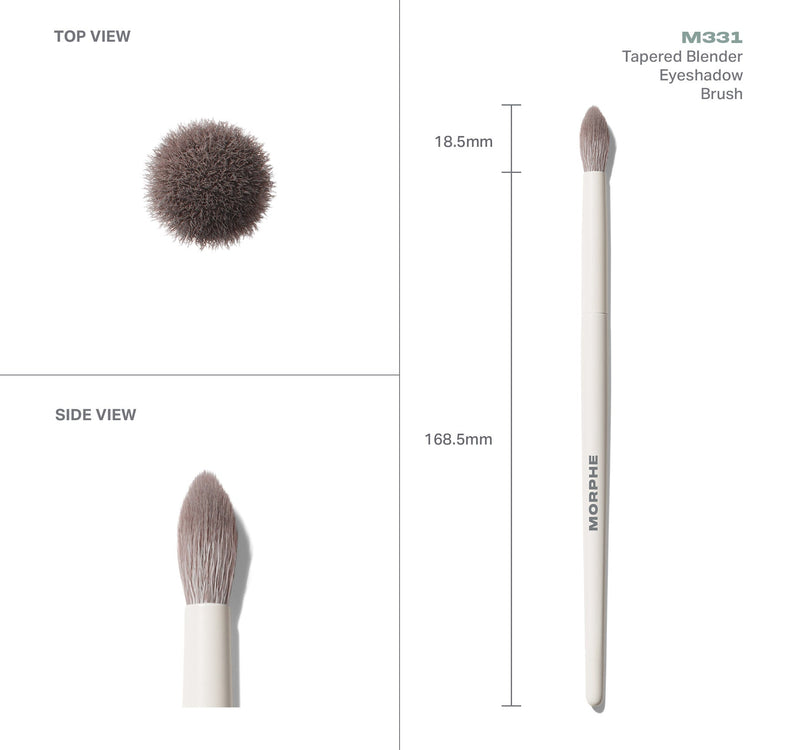 M331 Tapered Blender Eyeshadow Brush - Image 4