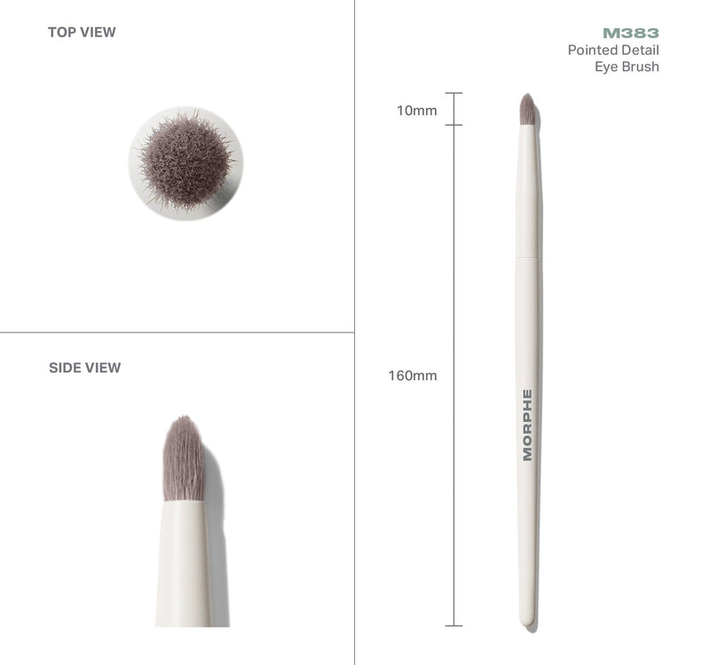 M383 Pointed Detail Eye Brush - Image 4