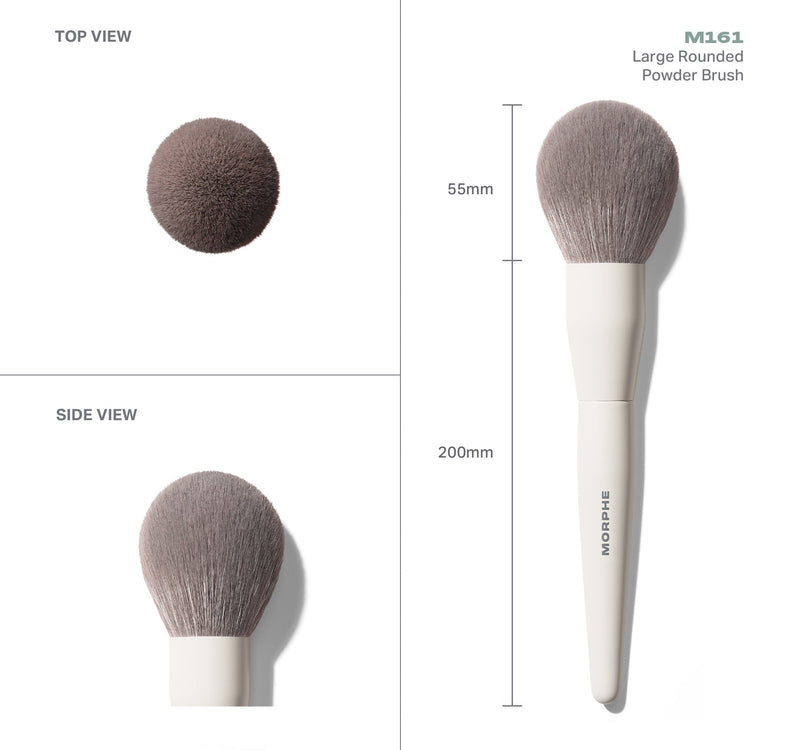 M161 Large Rounded Powder Brush - Image 4