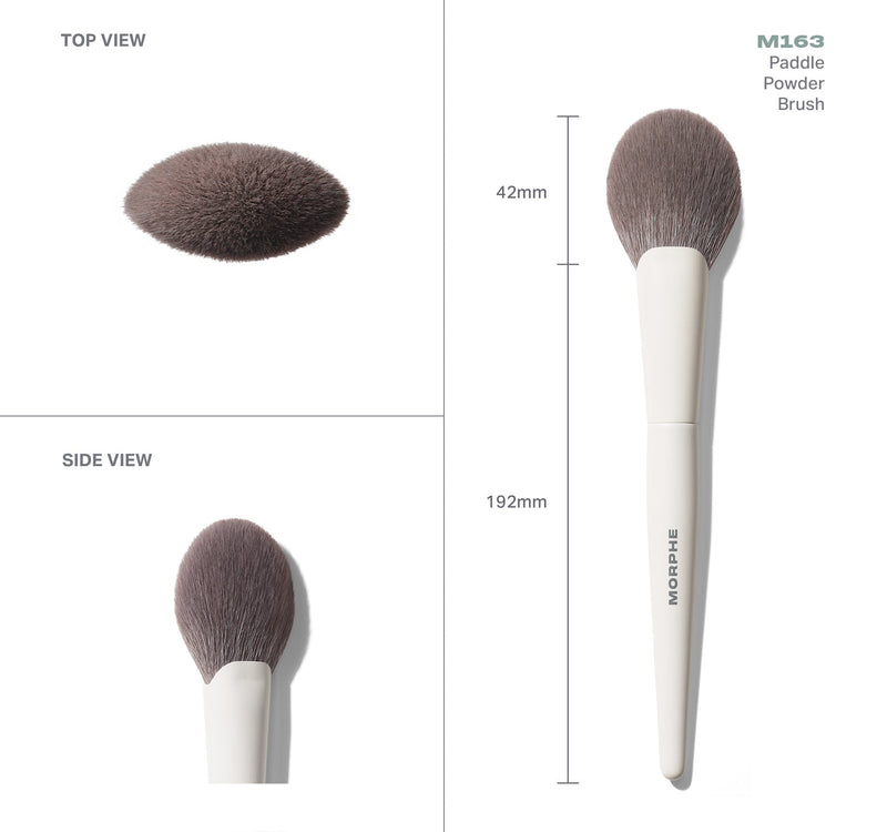 M163 Paddle Powder Brush - Image 4