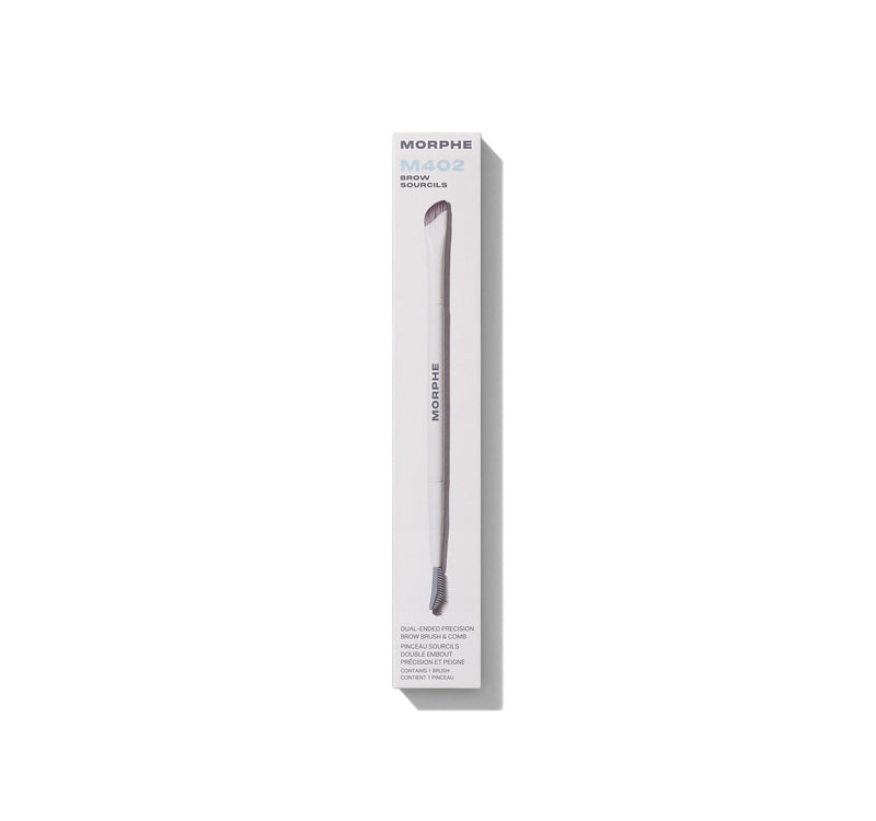 M402 Dual-Ended Precision Brow Brush & Comb - Image 2