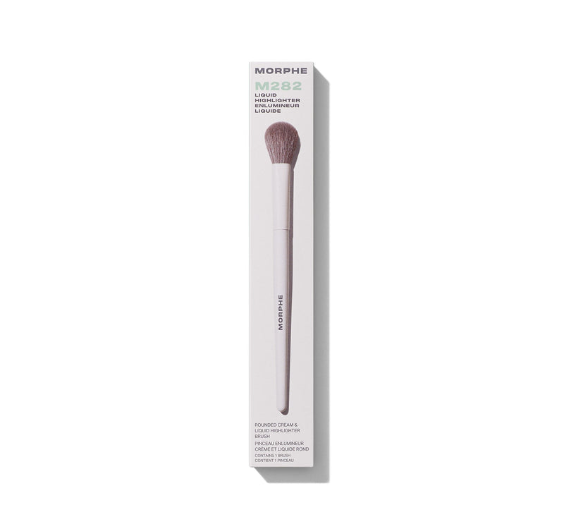 M282 Rounded Cream & Liquid Highlight Brush - Image 2