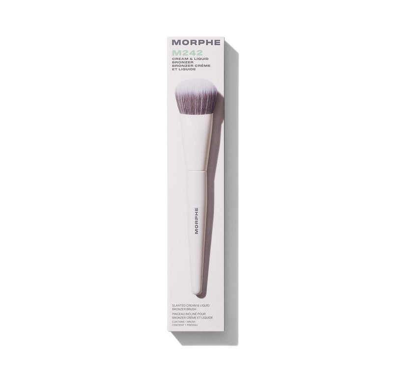 M242 Slanted Cream & Liquid Bronzer Brush - Image 2