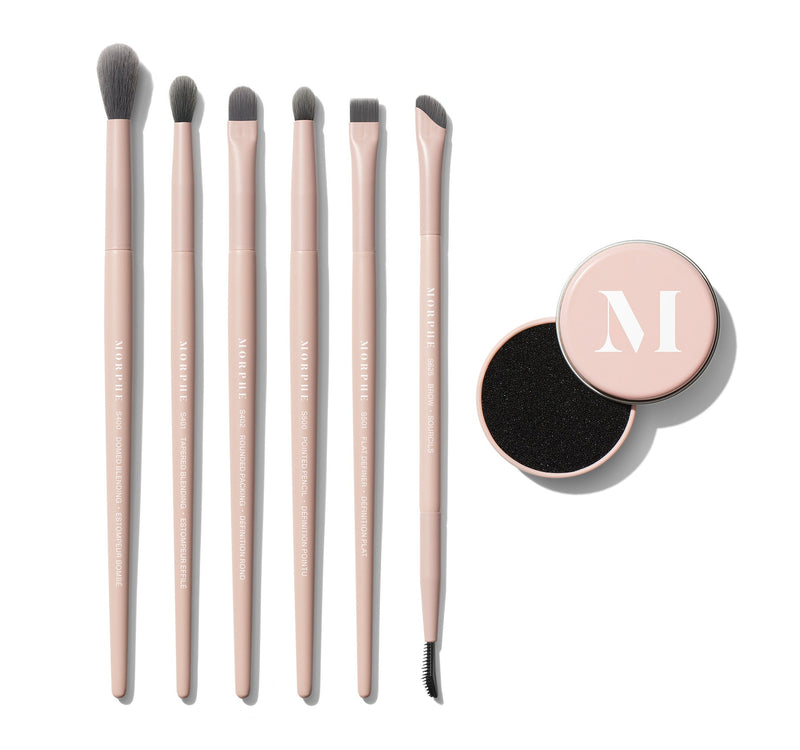 Eye Shaping Essentials Bamboo- & Charcoal-Infused Eye Brush Set