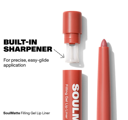 Soulmatte Filling Gel Lip Liner - First Kiss, view larger image-view-5
