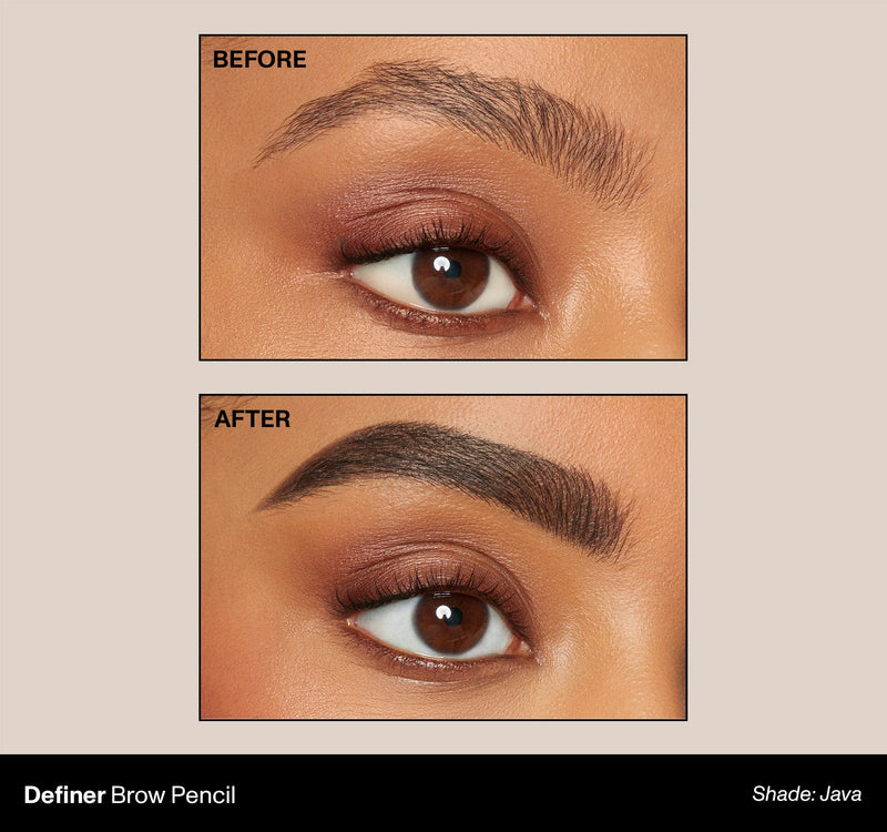 Definer Dual-Ended Brow Pencil & Spoolie - Java - Image 5