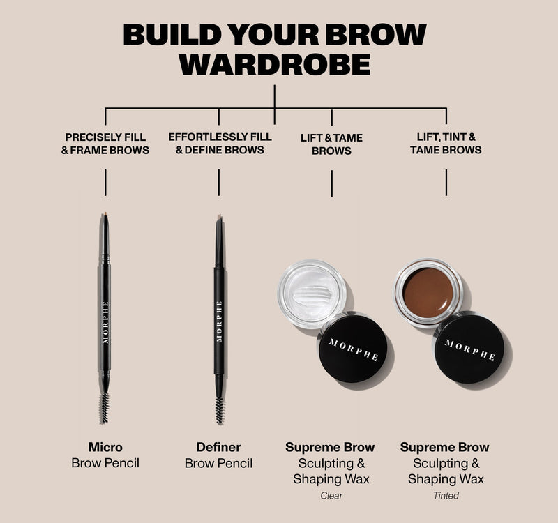 Micro Brow Dual-Ended Pencil & Spoolie - Hazelnut - Image 9