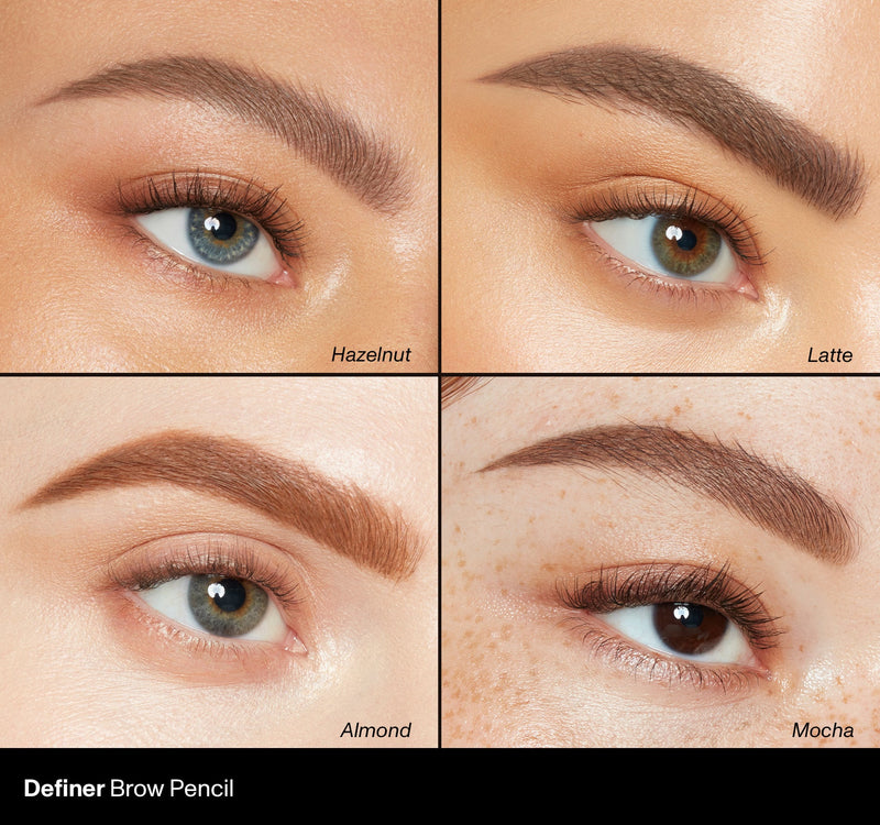 Definer Dual-Ended Brow Pencil & Spoolie - Hazelnut - Image 3