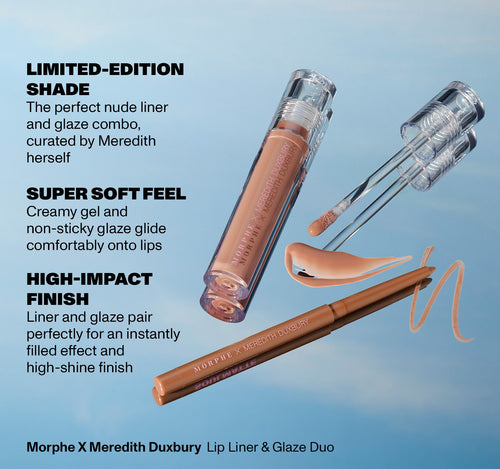 Morphe X Meredith Duxbury Lip Liner & Glaze Duo - Groove, view larger image-view-7