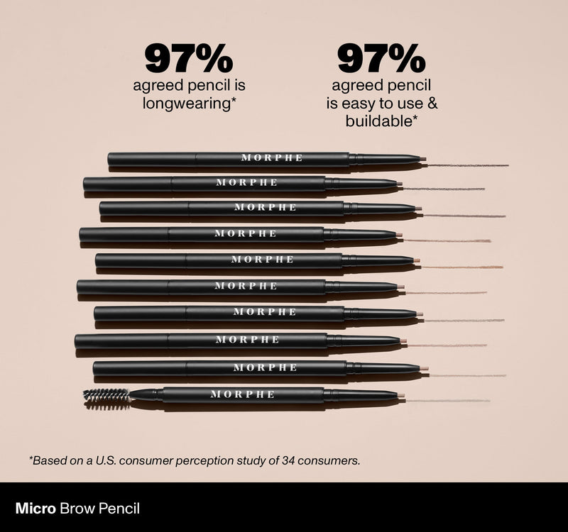 Micro Brow Dual-Ended Pencil & Spoolie - Cold Brew - Image 5