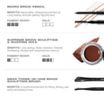 High Archiever Everyday Essentials Brow Kit - Java - Image 5