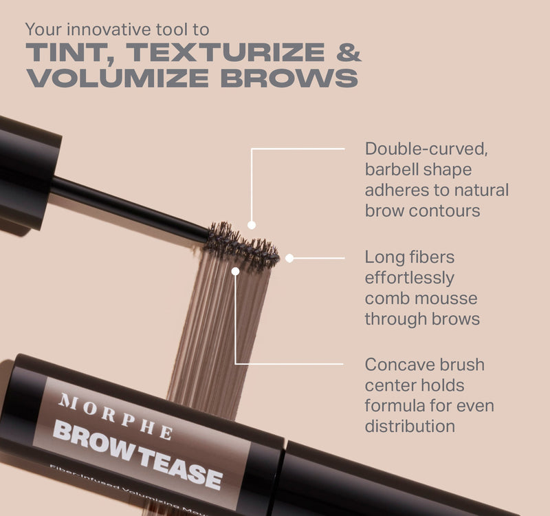 Brow Tease Fiber-Infused Volumizing Mousse - Image 4 out of 48