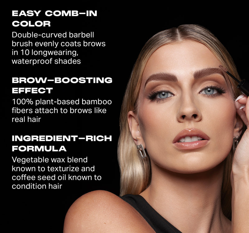 Brow Tease Fiber-Infused Volumizing Mousse - Chocolate Mousse - Image 8