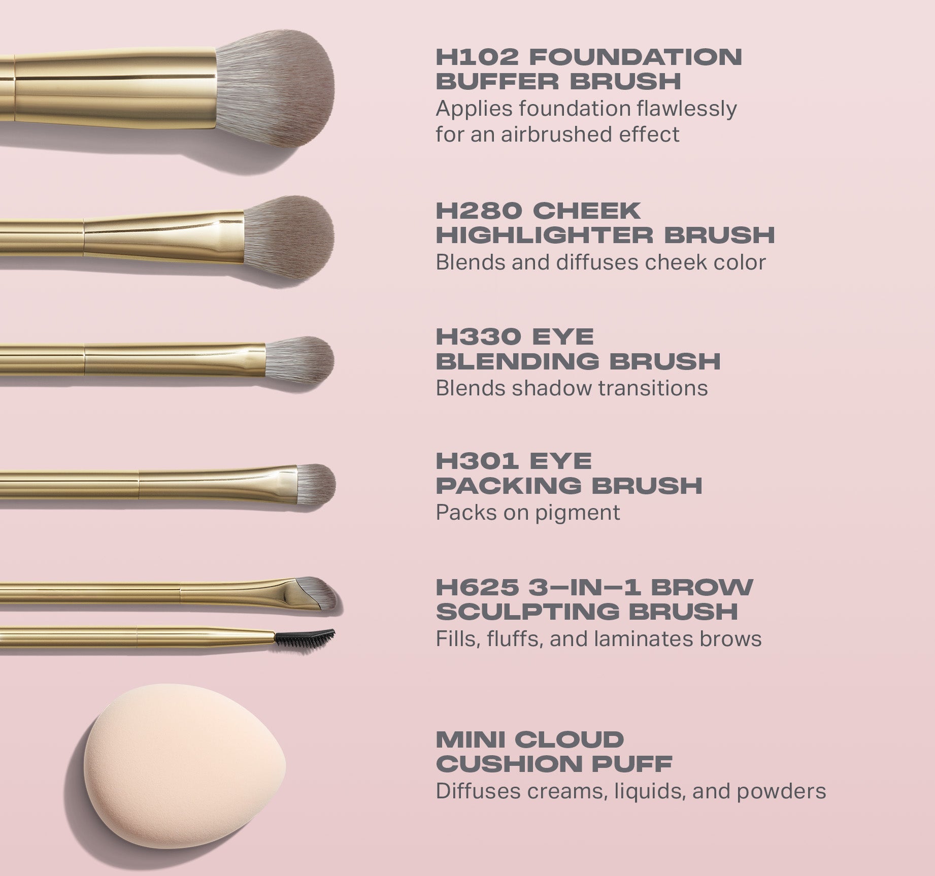 Seint store Makeup Brushes bundle