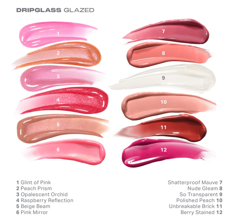 Dripglass Glazed High Shine Lip Gloss - Polished Peach - Image 4