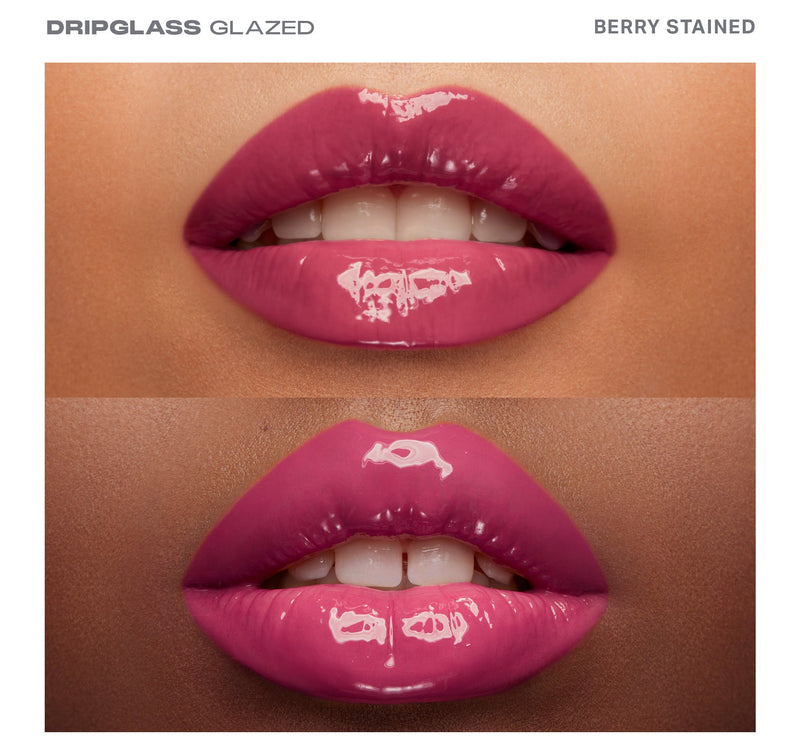 Dripglass Glazed High Shine Lip Gloss - Berry Stained - Image 3