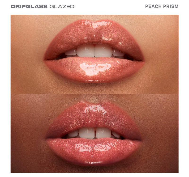 Dripglass Glazed High Shine Lip Gloss - Peach Prism - Image 3