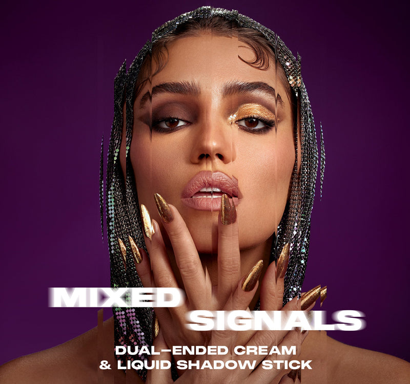 Mixed Signals Dual-Ended Cream & Liquid Shadow Stick - Lover / Fighter - Image 10