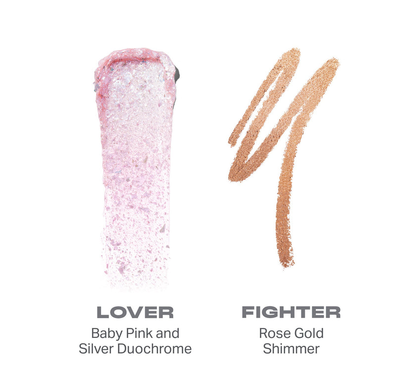 Mixed Signals Dual-Ended Cream & Liquid Shadow Stick - Lover / Fighter - Image 2