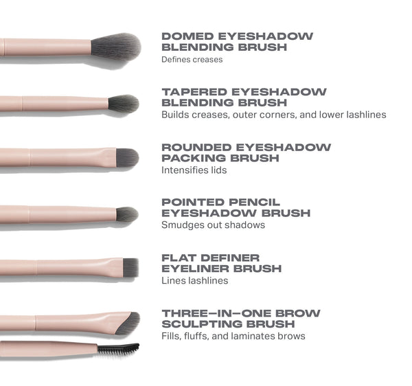 Shaping Essentials Eye Makeup Brush Set | Morphe