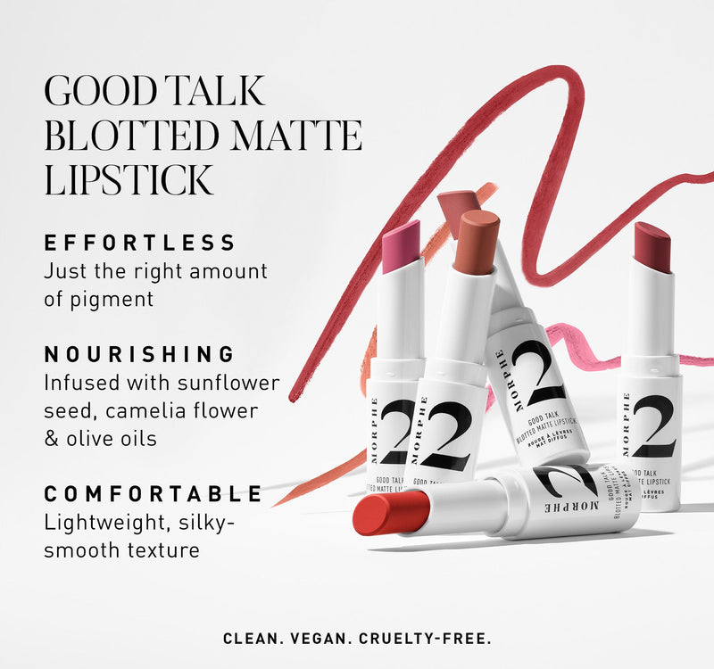 Good Talk Blotted Matte Lipstick - Image 5 out of 10