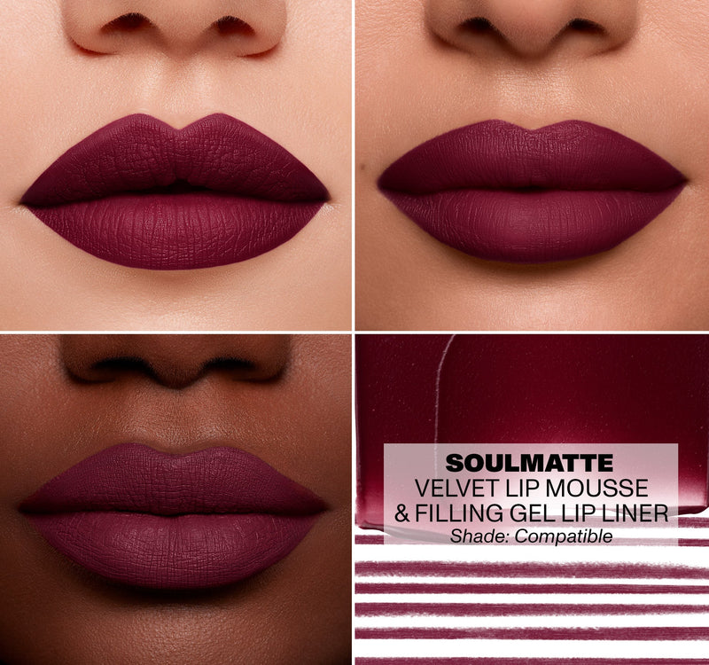 Soulmatte Filling Gel Lip Liner - Compatible - Image 3