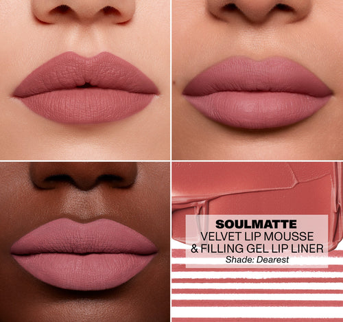 Soulmatte Filling Gel Lip Liner - Dearest, view larger image-view-3