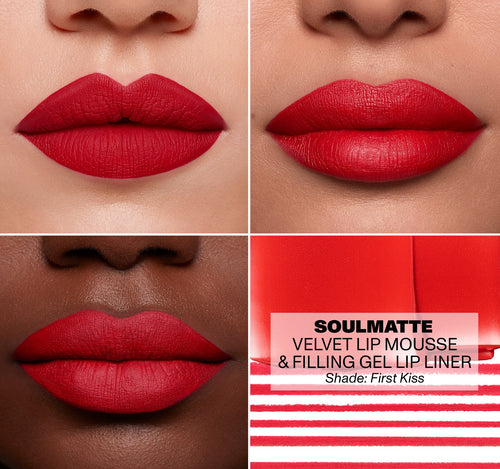 Soulmatte Filling Gel Lip Liner - First Kiss, view larger image-view-3