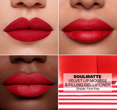 Soulmatte Velvet Lip Mousse - First Kiss, view larger image-view-4