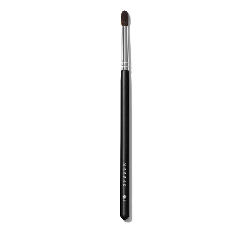 M506 Tapered Mini Blender Eyeshadow Brush Over White Background