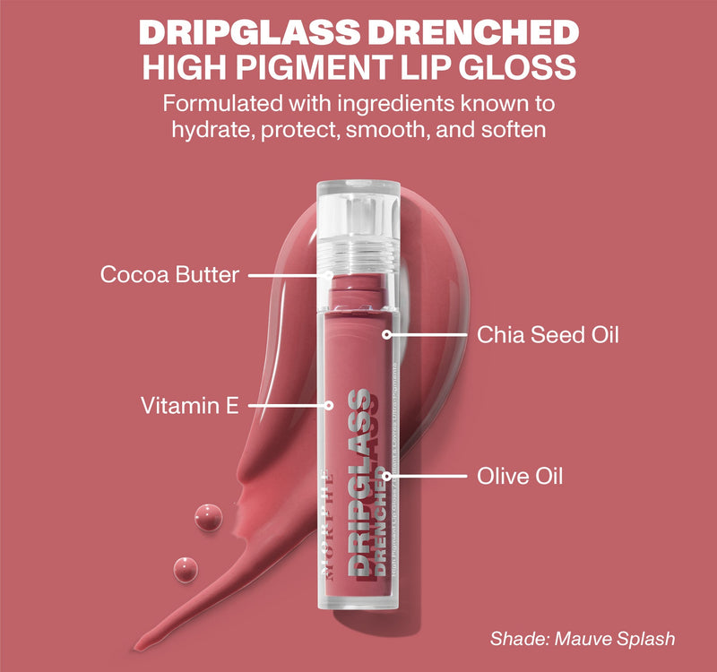 Dripglass Drenched High Pigment Lip Gloss - Drip Coffee - Image 7